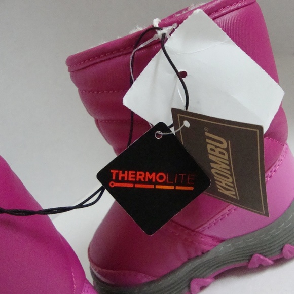 KHOMBA TODDLER PINK SNOW BOOTS 5M - Picture 2 of 6